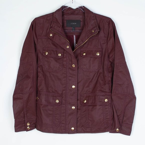J. Crew Downtown Boyfriend Field Jacket Size S - Picture 1 of 9